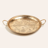 Metal Decorative Tray Gold