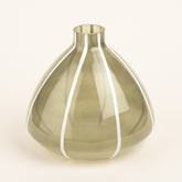 Aravalı Hand Painted Glass Decorative Object 8X8X8 Inch