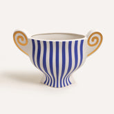 Longhu Ceramic Vase 9" | Artisan Accent
