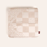 Costa Jacquard Cotton Duvet Cover Full Set 94x87 In Natural