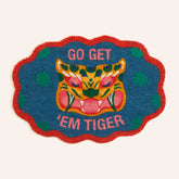 Coir Door Mat 20x28 In Blue