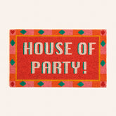 Coir Door Mat 18x30 In Red