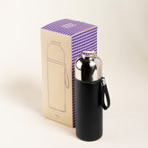Steel Thermos 14 Oz. Black