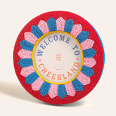 Dadri Round Decorative Beaded Wood Frame Cheerland 7 In