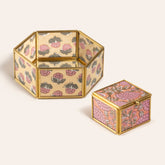 Fagu Glass Keepsake Box Set