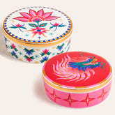 Shekou Porcelain Decorative Object 2 Pcs Box Set