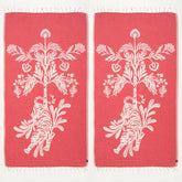 Baklan Yarn Dyed Cotton Peshtemal Set Of 2