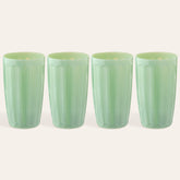 Henan Glass Soft Drink Glass 12 Oz. Set Of 4