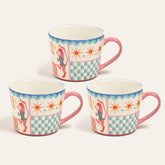 Luohu Porcelain Feel Vibe Mug 12 Oz. Set Of 3