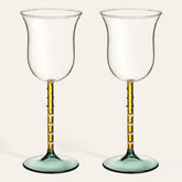 Henan Borosilicate Glass White Wine Glass 8 Oz. Set Of 2