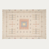 Cotton Rug 47x71 In Cream