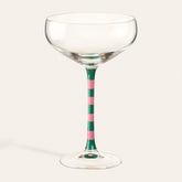 Glass Glass 9 Oz. Green - Pink