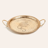 Metal Decorative Tray Gold