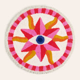 Punjab Cotton 100% Cotton Bath Mat Multicolor