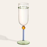 Borosilicate Glass Glass 8 Oz. Transparent - Green